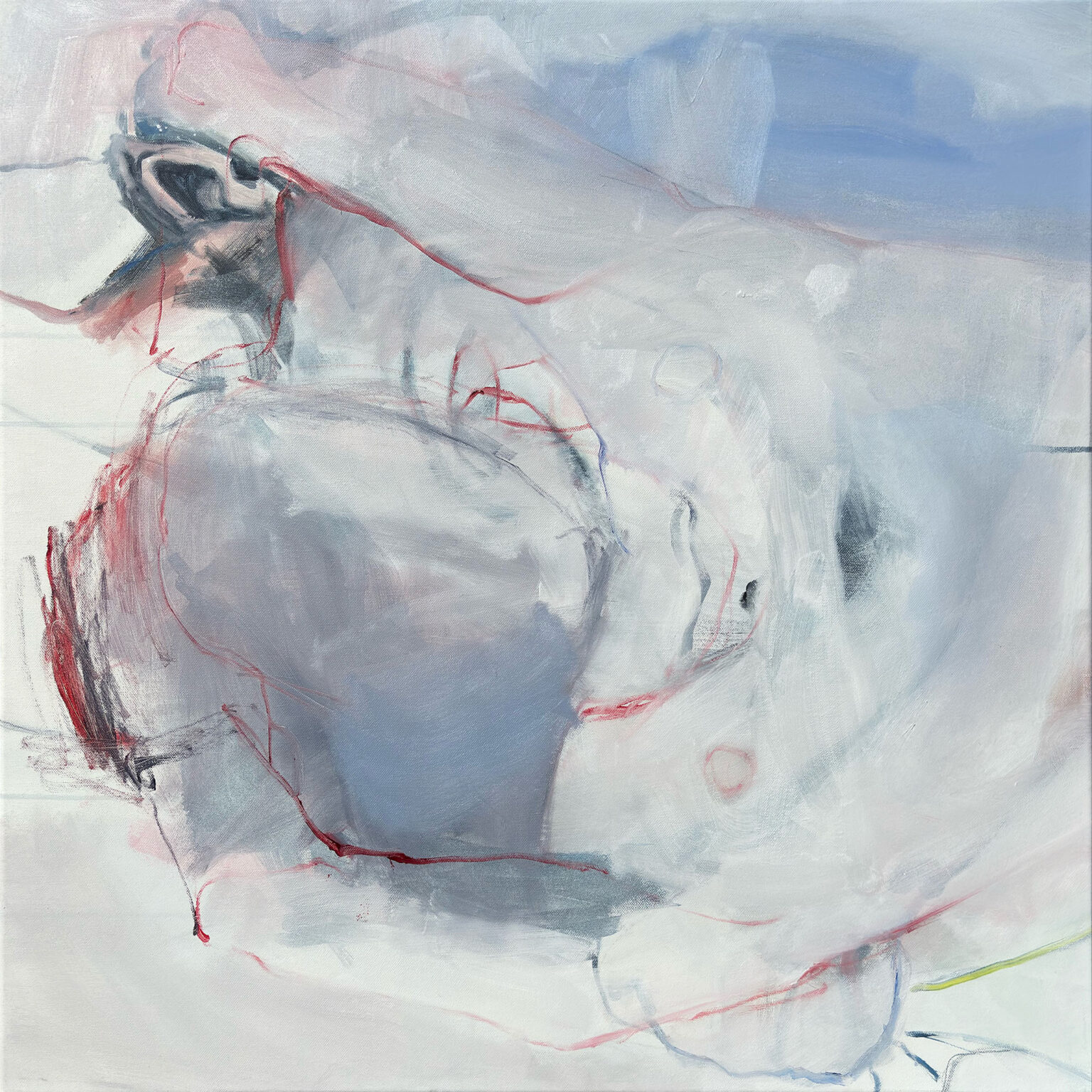 75 x 75 cm oil on canvas